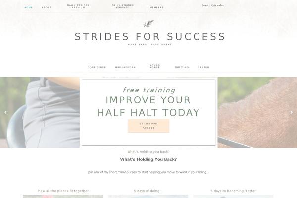 PJ theme site design template sample