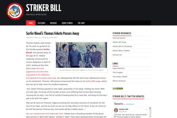strikerbill.com site used Hiero