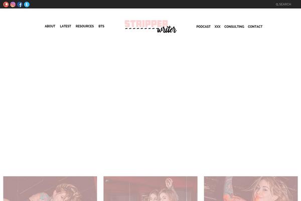 WooPress theme site design template sample