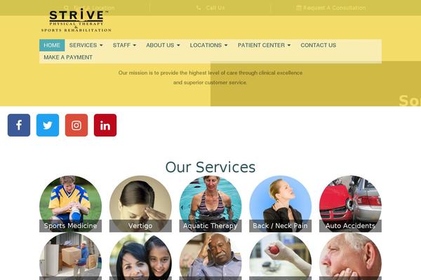 strivephysicaltherapy.com site used Confluent-multisite