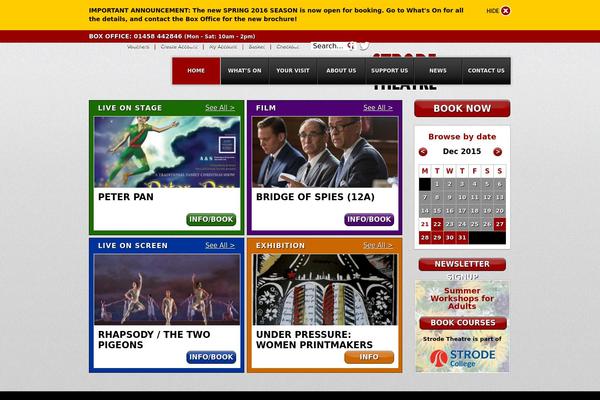 Site using Simple Banner plugin