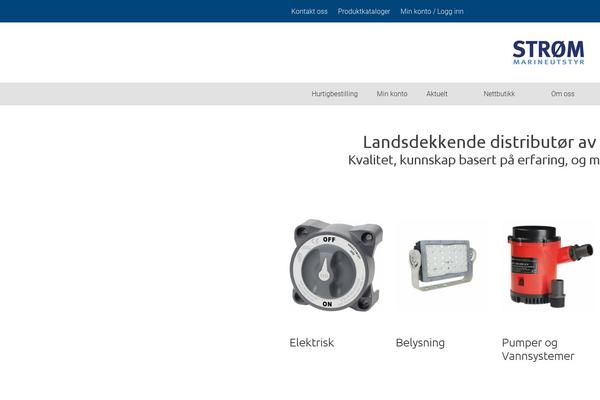stroem.no site used Flex