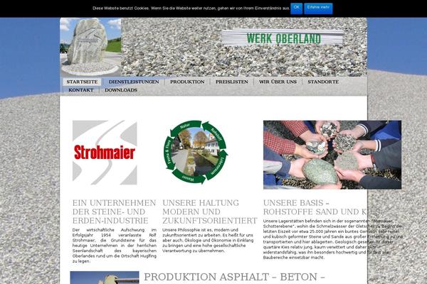 strohmaier-huglfing.de site used Werkoberland20152
