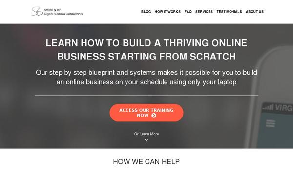 Site using Bbpowerpack plugin