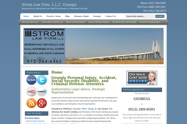 Serenity theme site design template sample