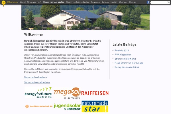 stromvonhier.ch site used Svh