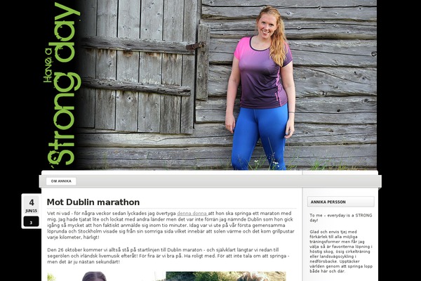Voice-blog theme site design template sample
