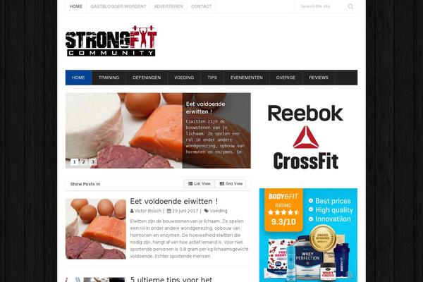 Splash theme site design template sample