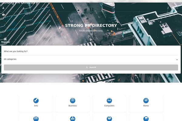 My-listing theme site design template sample