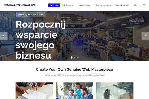 Startit-child theme site design template sample