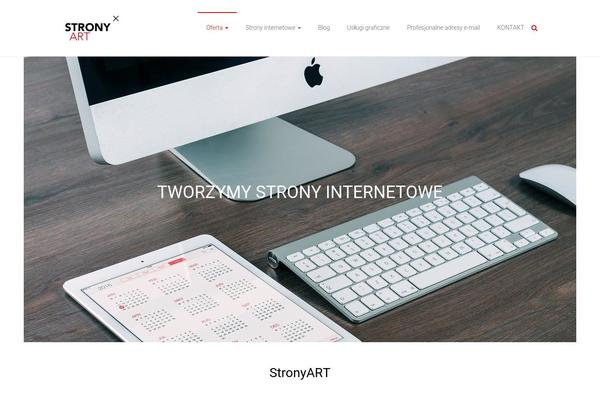 stronyart.pl site used Ample