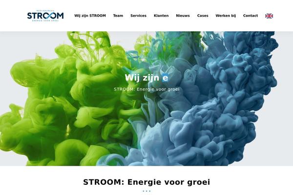 Total theme site design template sample