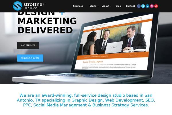 Site using AccessPress Social Share plugin