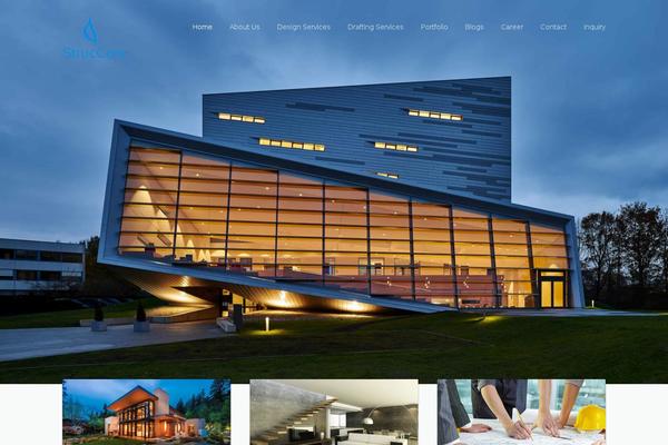 struccore.com site used Construction