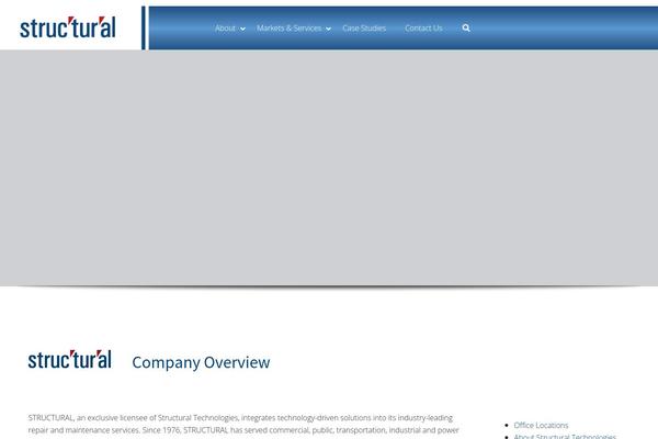 structural-me.com site used Caldera-1