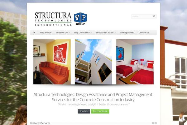 Aqua theme site design template sample