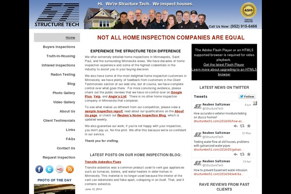 Convertible website example screenshot