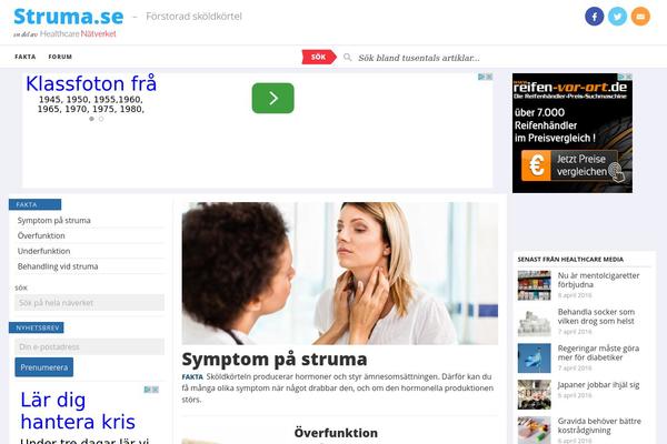 Site using Healthcare-search plugin