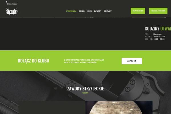 Honor theme site design template sample
