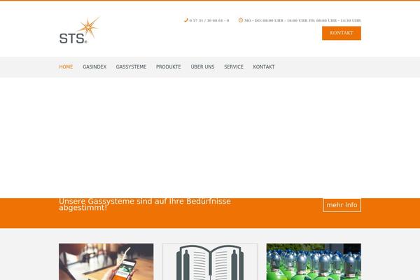 Franco theme site design template sample
