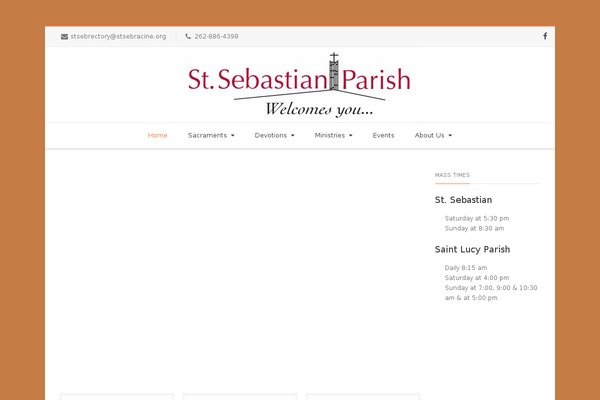 Site using Easy-slide-ins plugin