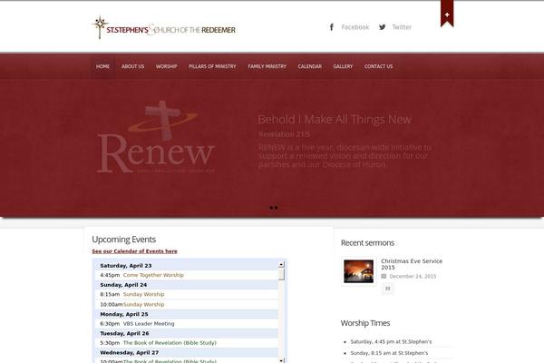 Blossom PinIt theme site design template sample