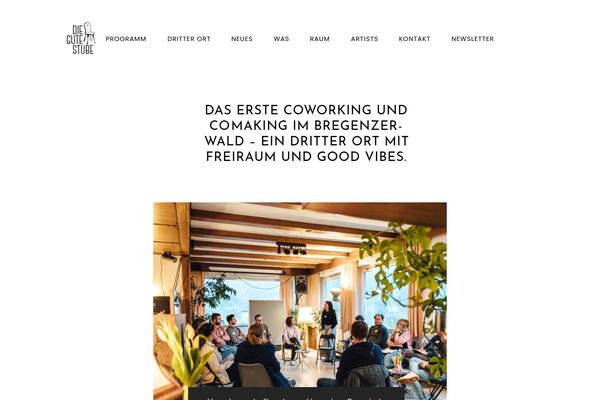 Academist theme site design template sample