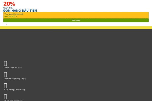 Martfury-child theme site design template sample