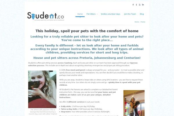 studentco.co.za site used Pindol