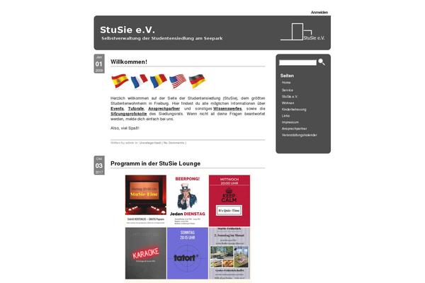 Spectra One theme site design template sample