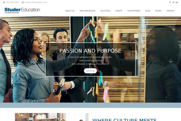 studer theme websites examples