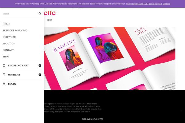 Site using Soo-product-filter plugin
