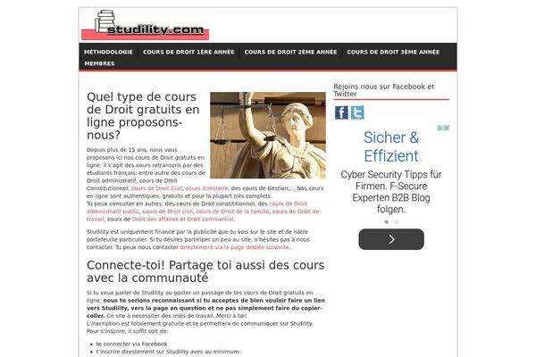 Fleming theme site design template sample