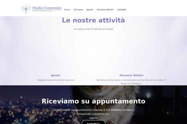 Wellspring theme site design template sample