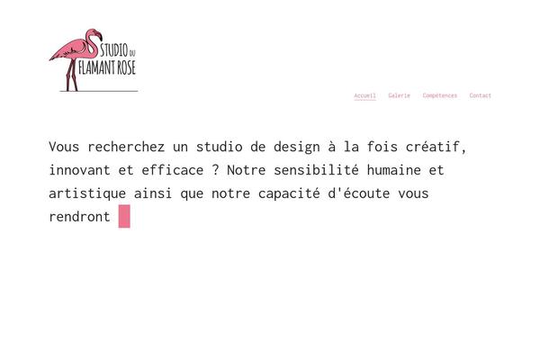 Kalium theme site design template sample