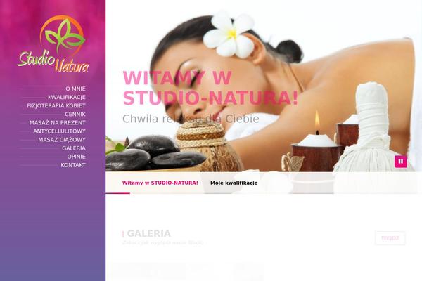 BeautySpot theme site design template sample