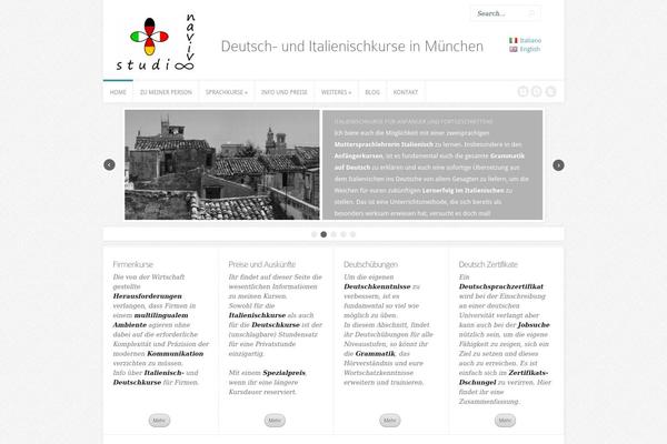 Trim theme site design template sample