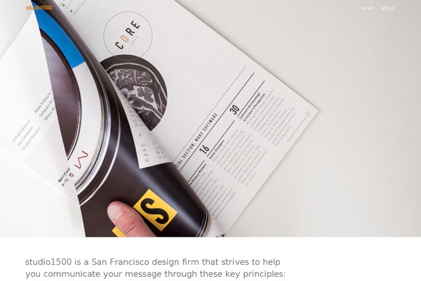 studio1500sf.com site used Semplice4