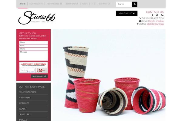 Titan theme site design template sample