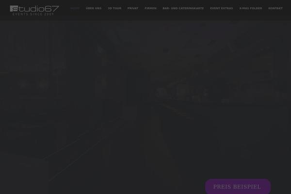 Lumos theme site design template sample