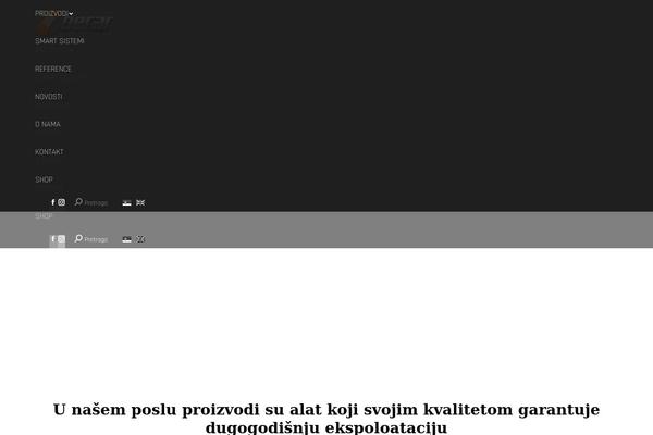 The7 Child theme site design template sample
