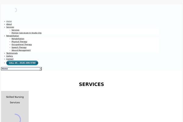 Site using Sola Testimonials plugin