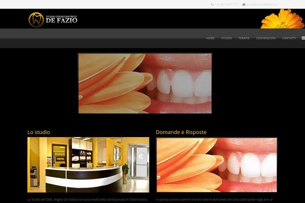 Kallyas theme site design template sample