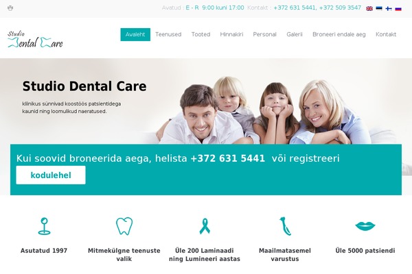 Site using Salient-portfolio plugin