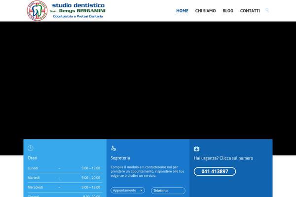 Site using Vamtam-push-menu plugin