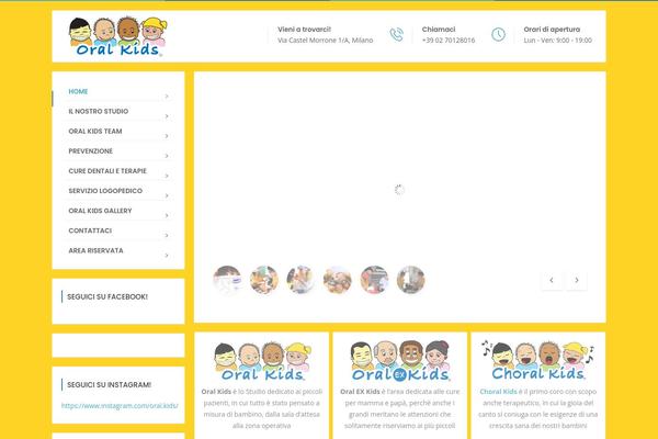 Dentalpress theme site design template sample