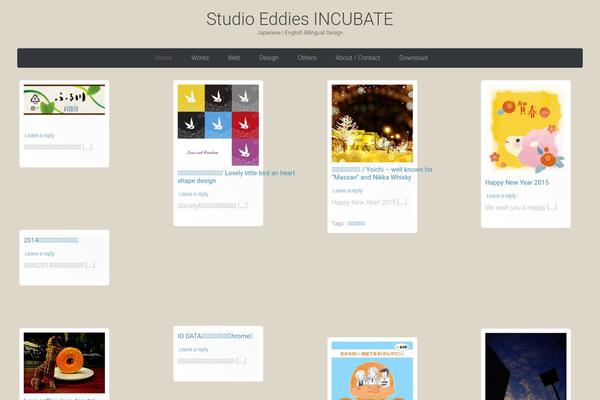 Edge theme site design template sample