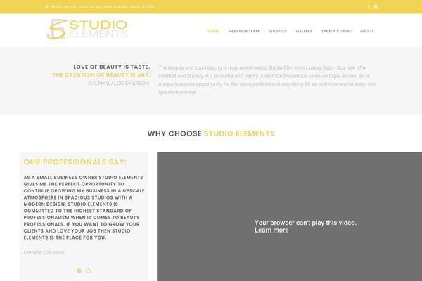 Kloe theme site design template sample