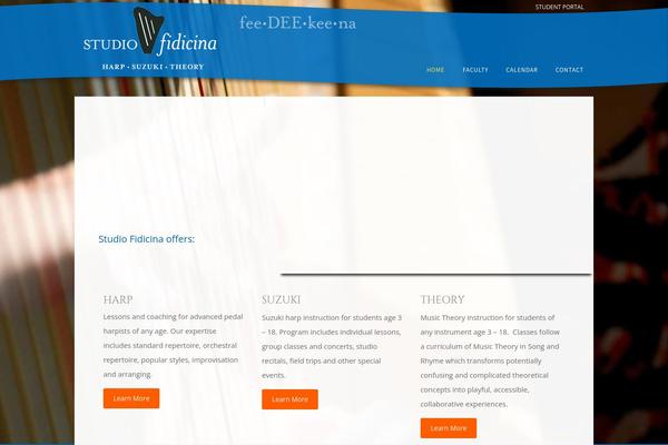 U Design Child theme site design template sample