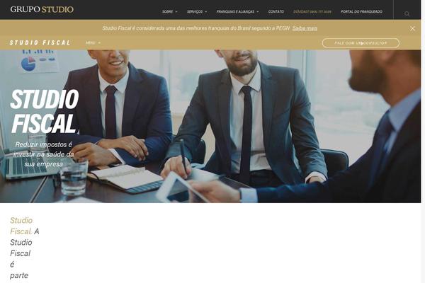 Scalia theme site design template sample